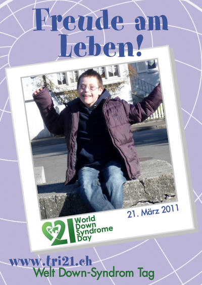 Plakataktion 2011 'Freude am Leben!'