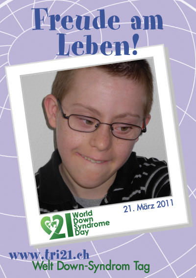 Plakataktion 2011 'Freude am Leben!'