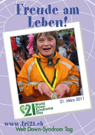 Plakataktion 2011 'Freude am Leben!'