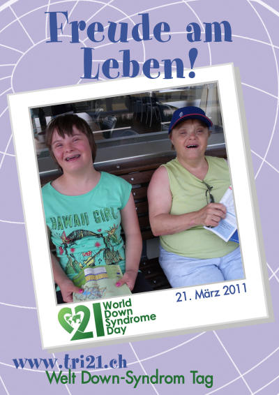 Plakataktion 2011 'Freude am Leben!'
