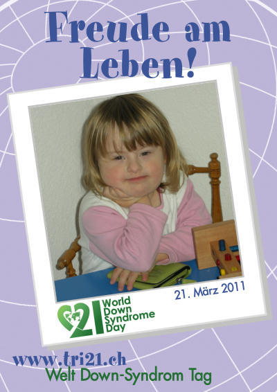 Plakataktion 2011 'Freude am Leben!'