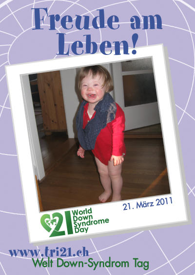 Plakataktion 2011 'Freude am Leben!'