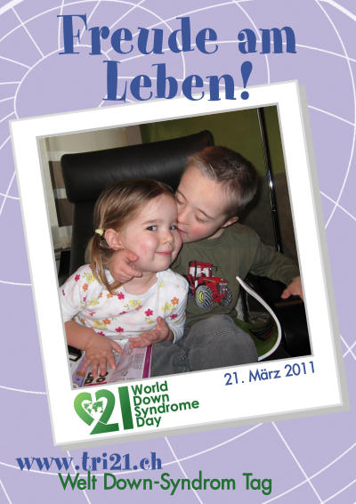 Plakataktion 2011 'Freude am Leben!'