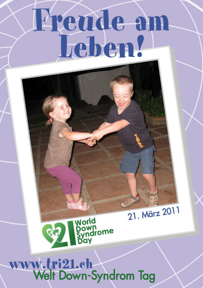 Plakataktion 2011 'Freude am Leben!'