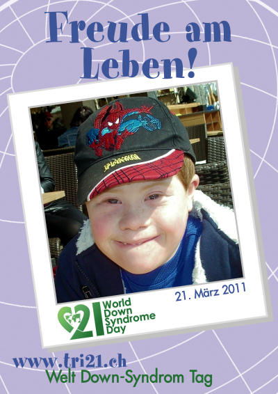 Plakataktion 2011 'Freude am Leben!'