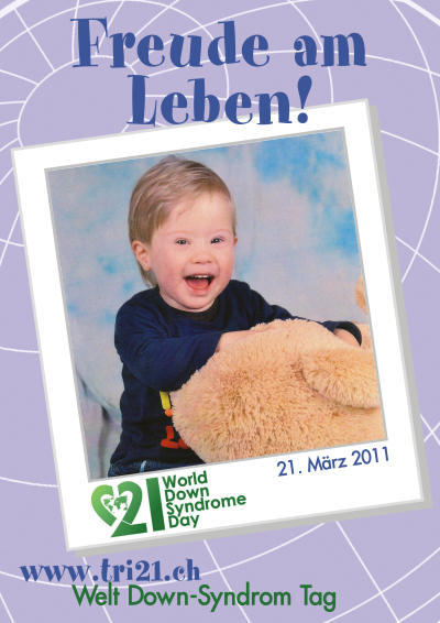 Plakataktion 2011 'Freude am Leben!'