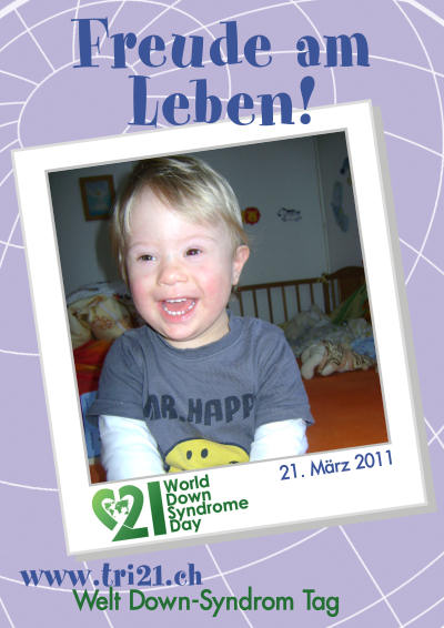 Plakataktion 2011 'Freude am Leben!'