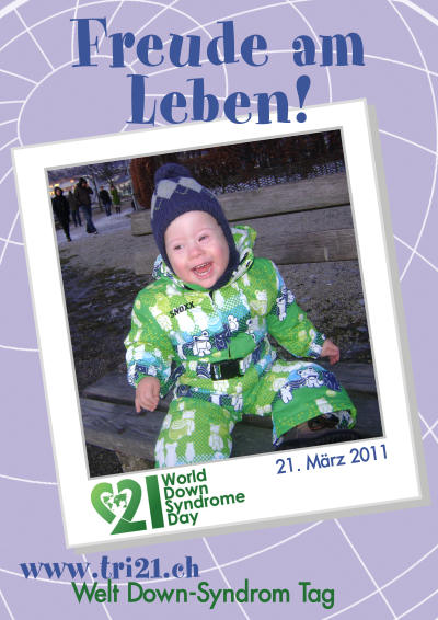 Plakataktion 2011 'Freude am Leben!'