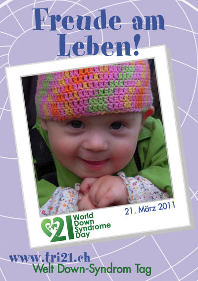 Plakataktion 2011 'Freude am Leben!'
