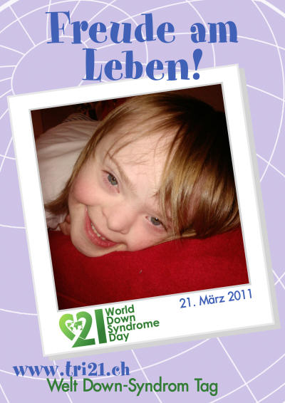 Plakataktion 2011 'Freude am Leben!'