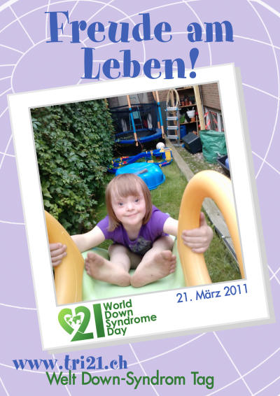 Plakataktion 2011 'Freude am Leben!'