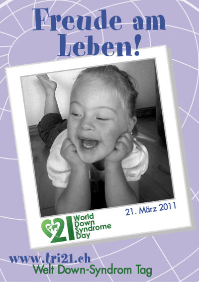 Plakataktion 2011 'Freude am Leben!'