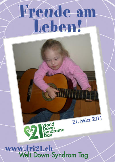 Plakataktion 2011 'Freude am Leben!'