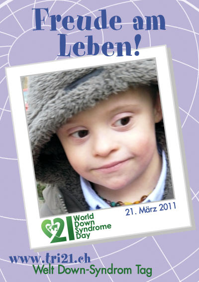 Plakataktion 2011 'Freude am Leben!'