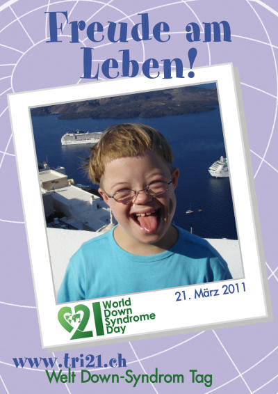 Plakataktion 2011 'Freude am Leben!'