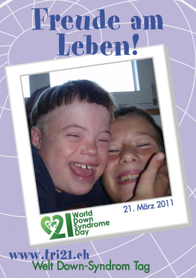 Plakataktion 2011 'Freude am Leben!'