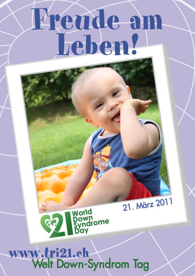 Plakataktion 2011 'Freude am Leben!'