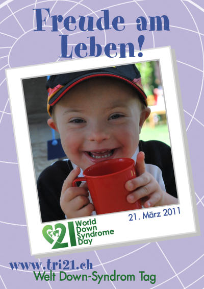 Plakataktion 2011 'Freude am Leben!'