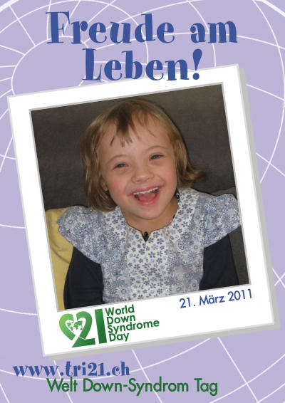 Plakataktion 2011 'Freude am Leben!'