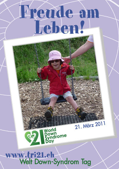 Plakataktion 2011 'Freude am Leben!'