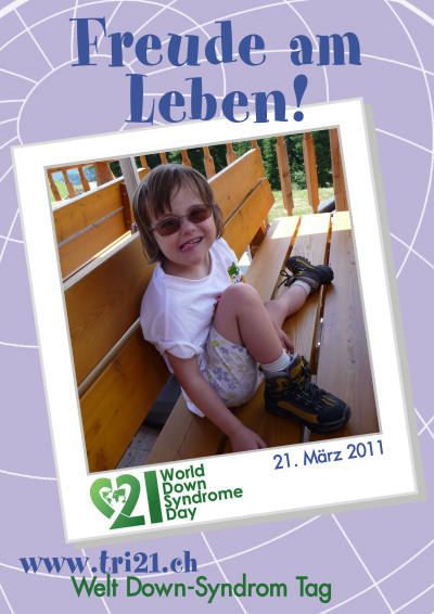 Plakataktion 2011 'Freude am Leben!'