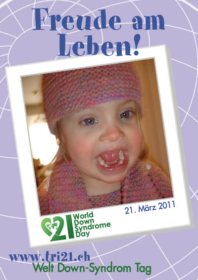 Plakataktion 2011 'Freude am Leben!'
