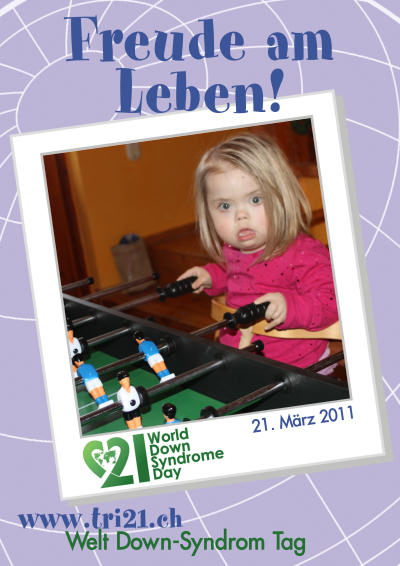 Plakataktion 2011 'Freude am Leben!'