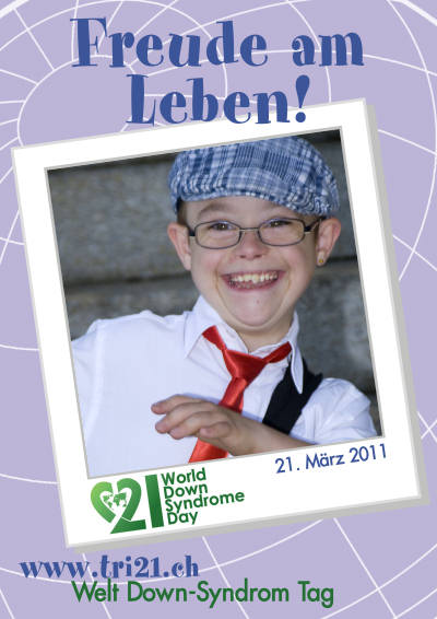 Plakataktion 2011 'Freude am Leben!'