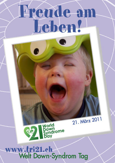 Plakataktion 2011 'Freude am Leben!'