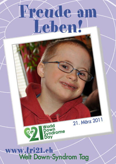 Plakataktion 2011 'Freude am Leben!'