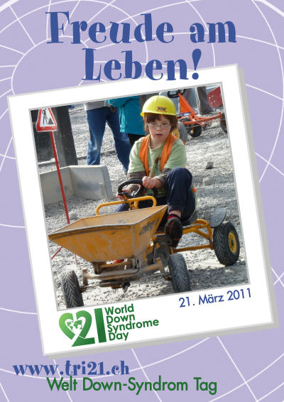 Plakataktion 2011 'Freude am Leben!'