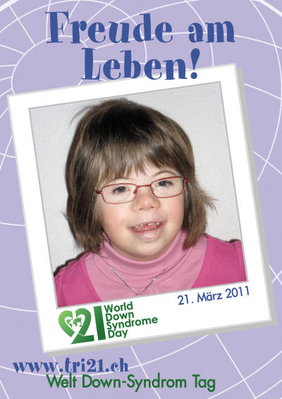 Plakataktion 2011 'Freude am Leben!'