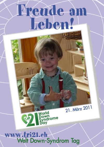 Plakataktion 2011 'Freude am Leben!'