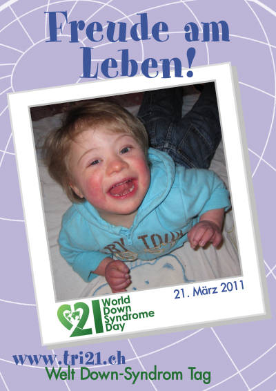 Plakataktion 2011 'Freude am Leben!'