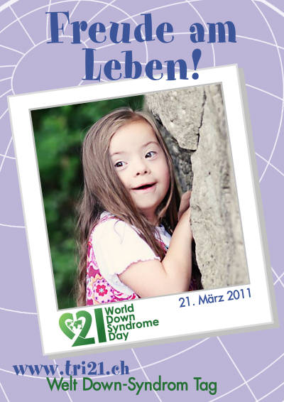 Plakataktion 2011 'Freude am Leben!'