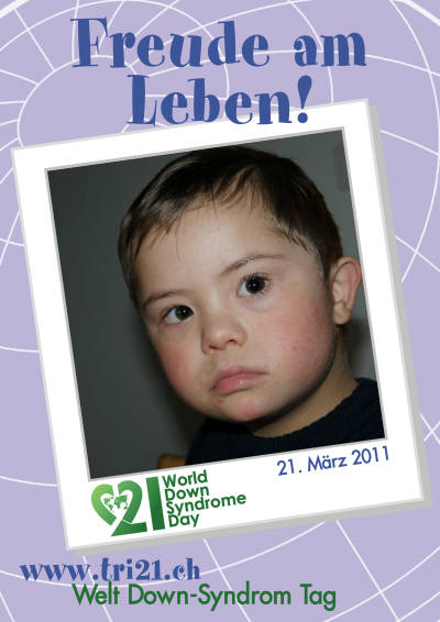 Plakataktion 2011 'Freude am Leben!'