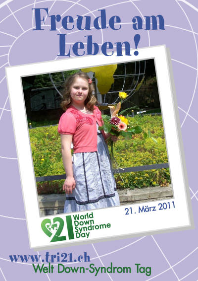 Plakataktion 2011 'Freude am Leben!'