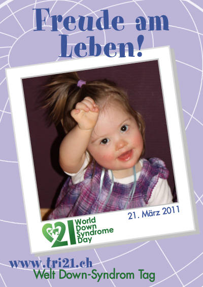 Plakataktion 2011 'Freude am Leben!'