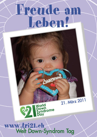 Plakataktion 2011 'Freude am Leben!'