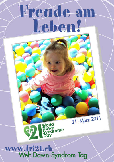 Plakataktion 2011 'Freude am Leben!'