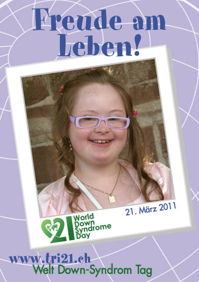 Plakataktion 2011 'Freude am Leben!'