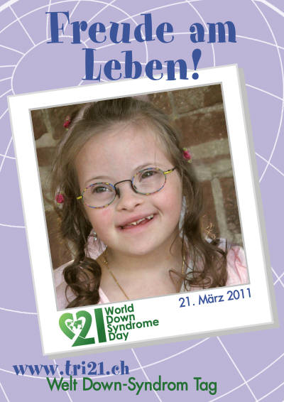 Plakataktion 2011 'Freude am Leben!'