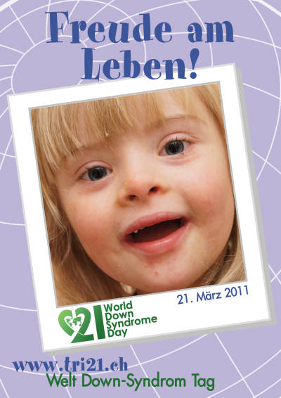 Plakataktion 2011 'Freude am Leben!'