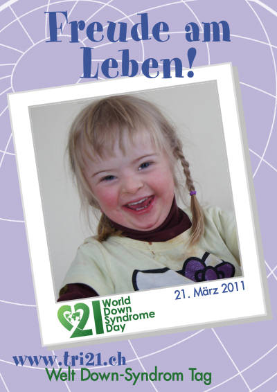 Plakataktion 2011 'Freude am Leben!'