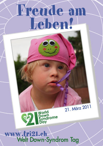 Plakataktion 2011 'Freude am Leben!'