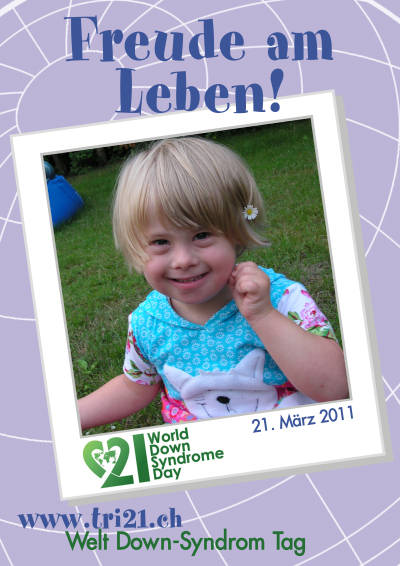 Plakataktion 2011 'Freude am Leben!'