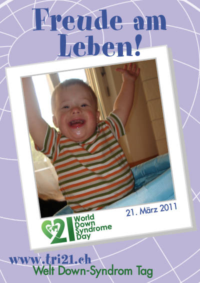 Plakataktion 2011 'Freude am Leben!'