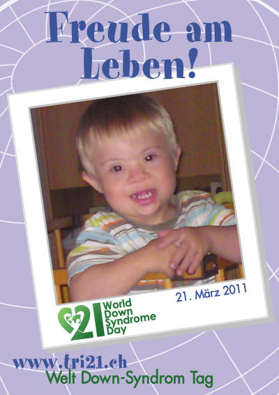 Plakataktion 2011 'Freude am Leben!'