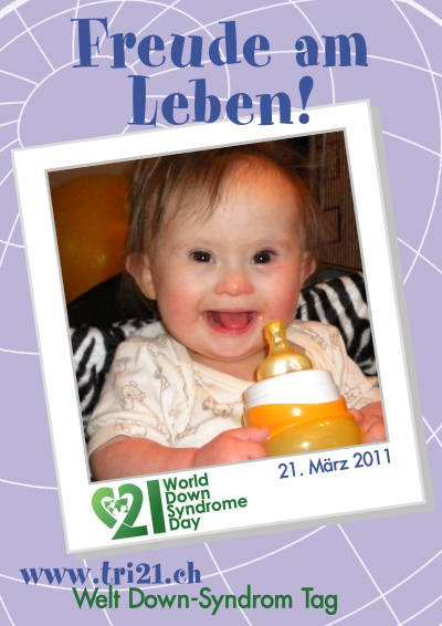 Plakataktion 2011 'Freude am Leben!'