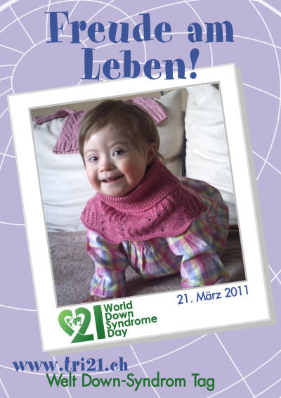 Plakataktion 2011 'Freude am Leben!'